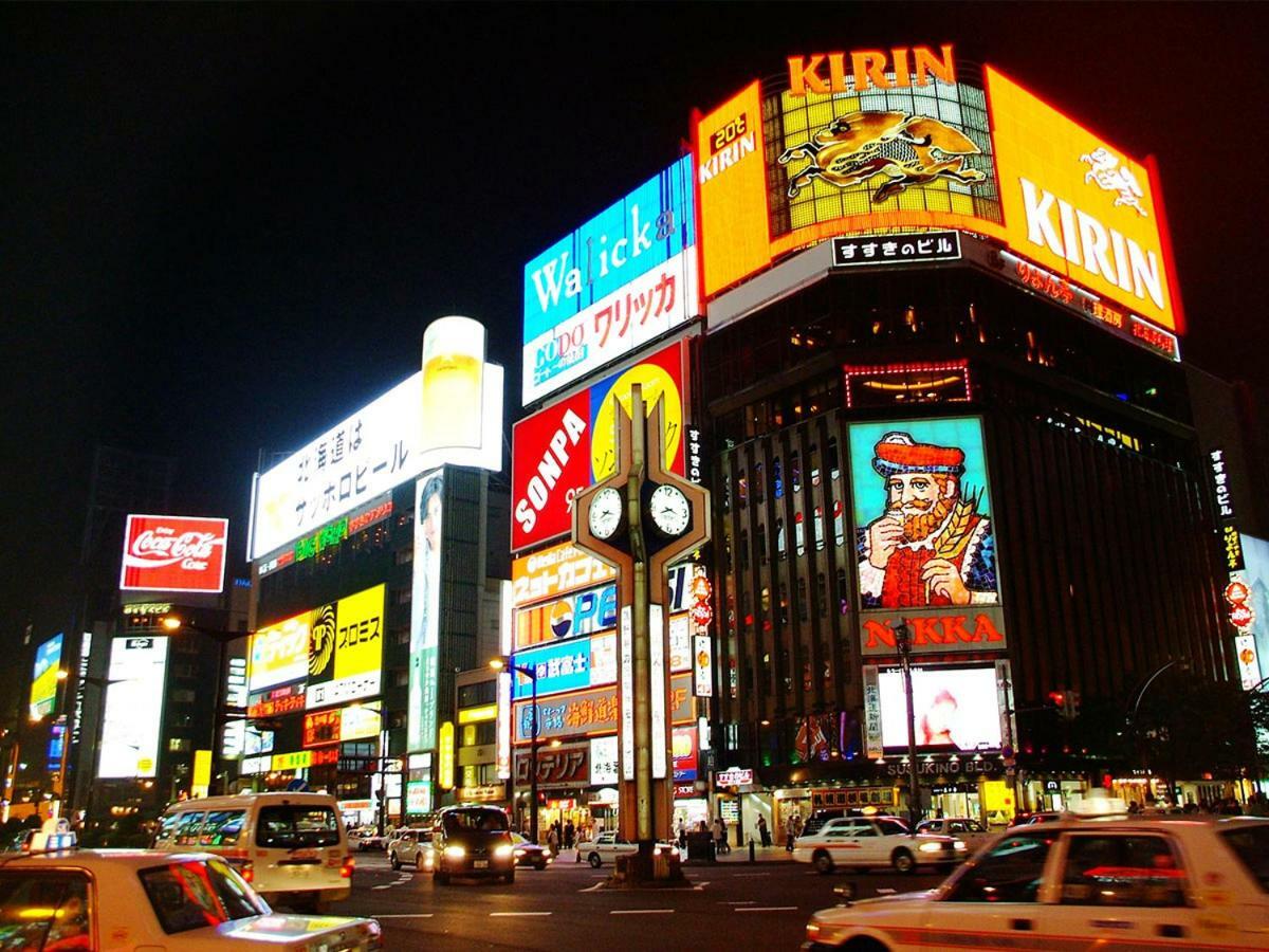 Hotel Wing International Sapporo Susukino Exterior foto